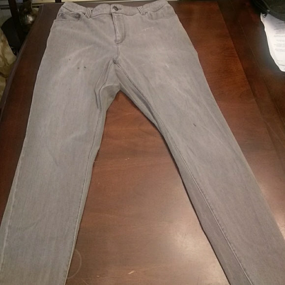 Gray F21 high waist Jeggings - Picture 3 of 7